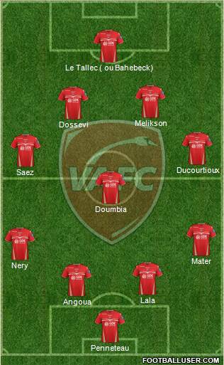Valenciennes Football Club Formation 2013