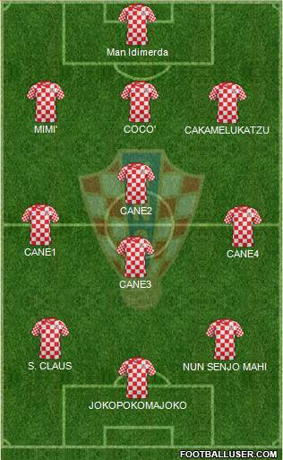 Croatia Formation 2013