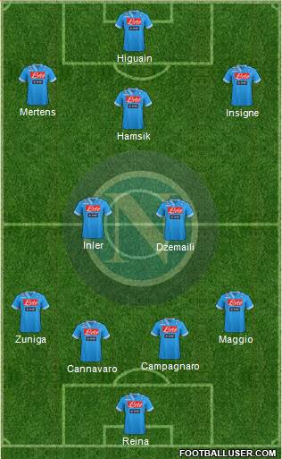 Napoli Formation 2013