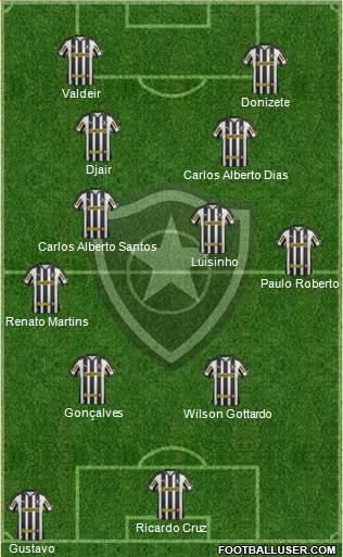 Botafogo FR Formation 2013