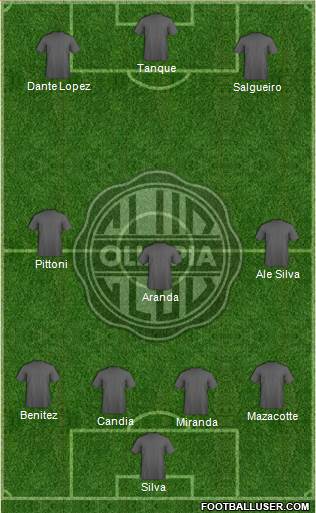 C Olimpia Formation 2013