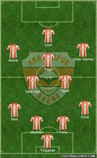 Adanaspor A.S. Formation 2013