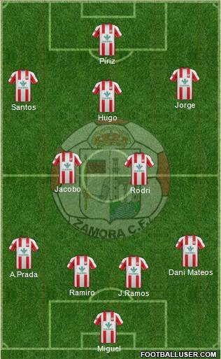 Zamora C.F. Formation 2013