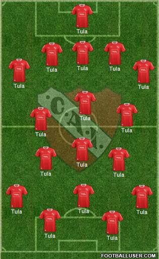 Independiente Formation 2013