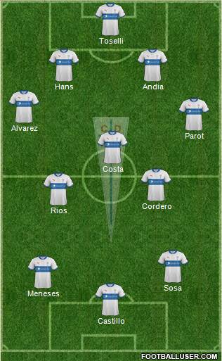 CD Universidad Católica Formation 2013