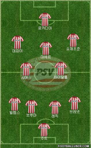 PSV Formation 2013