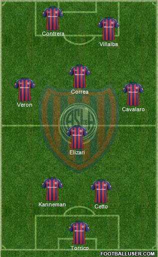 San Lorenzo de Almagro Formation 2013