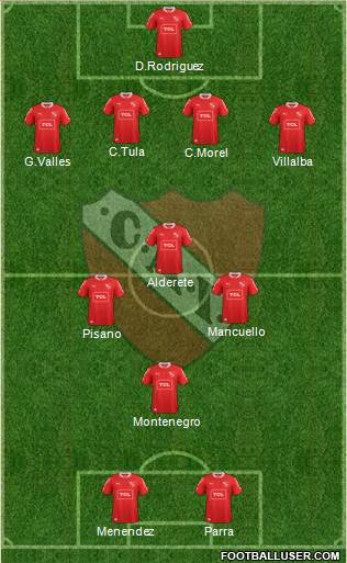 Independiente Formation 2013