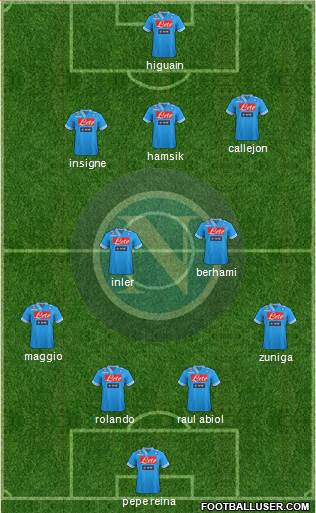 Napoli Formation 2013