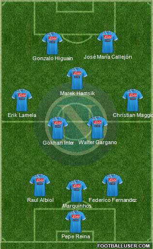 Napoli Formation 2013