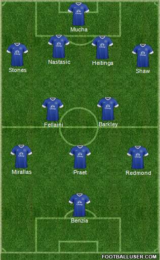 Everton Formation 2013