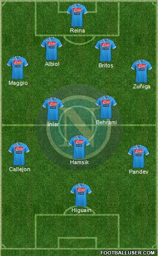 Napoli Formation 2013