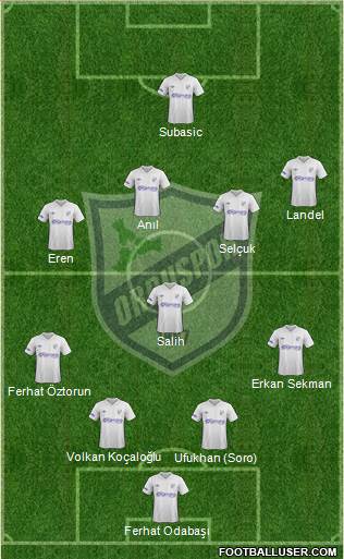 Orduspor Formation 2013