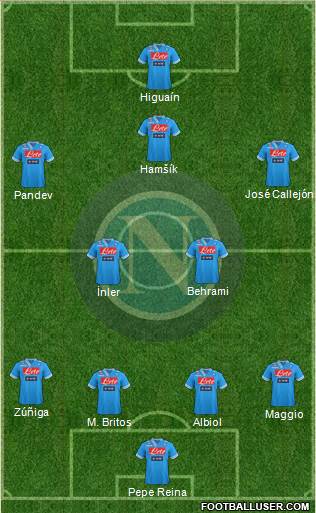 Napoli Formation 2013