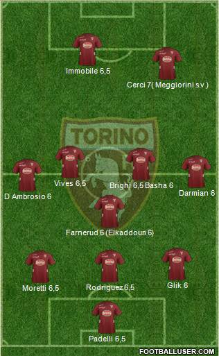 Torino Formation 2013