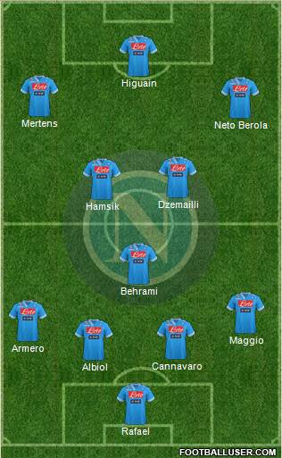 Napoli Formation 2013