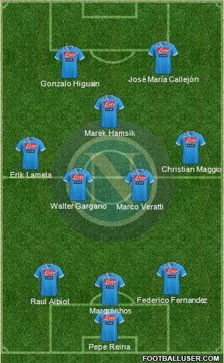 Napoli Formation 2013