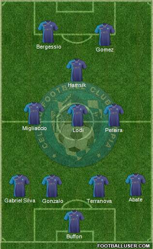 Celano Olimpia Formation 2013