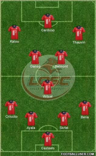 LOSC Lille Métropole Formation 2013
