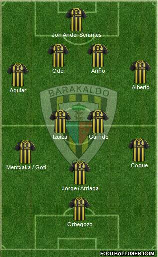 Barakaldo C.F. Formation 2013