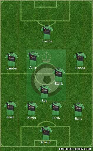 KSV Cercle Brugge Formation 2013