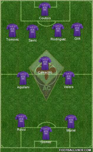 Fiorentina Formation 2013