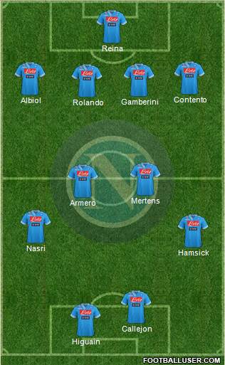 Napoli Formation 2013