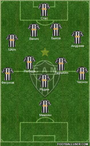 C Atlético Mineiro Formation 2013