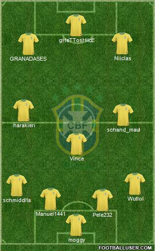 Brazil Formation 2013