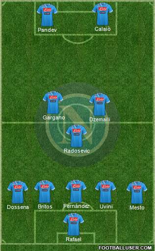 Napoli Formation 2013