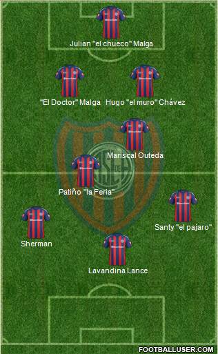 San Lorenzo de Almagro Formation 2013