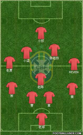 Brazil Formation 2013