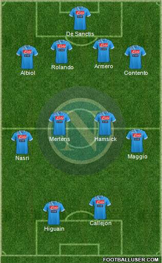 Napoli Formation 2013