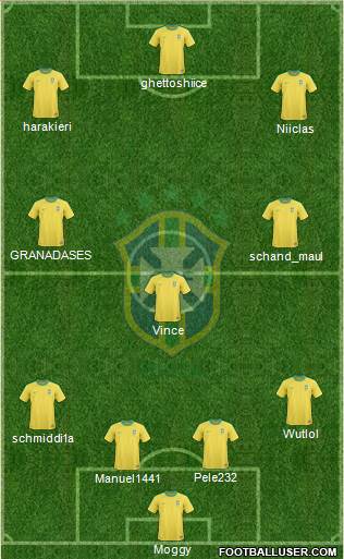 Brazil Formation 2013