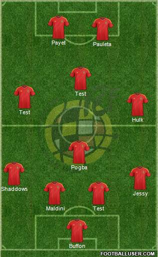 Spain Formation 2013