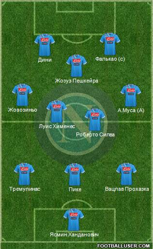 Napoli Formation 2013