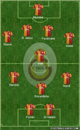 Galatasaray SK Formation 2013