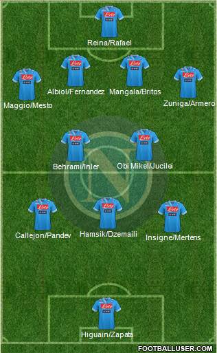 Napoli Formation 2013