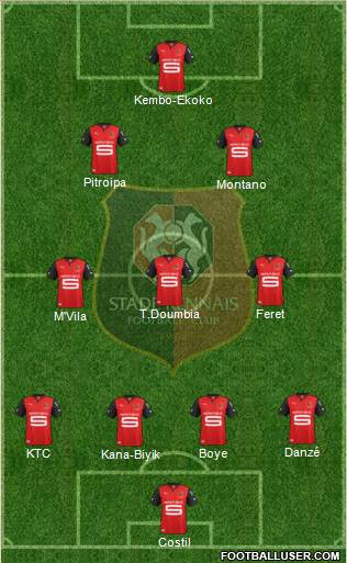 Stade Rennais Football Club Formation 2013