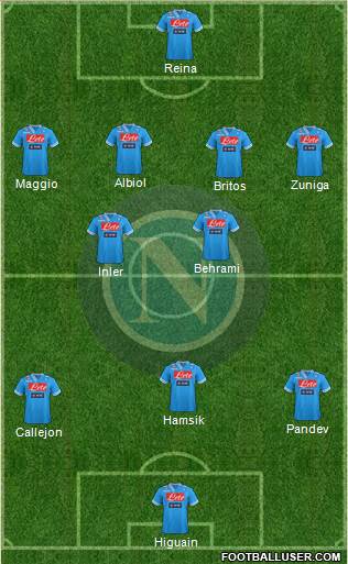 Napoli Formation 2013