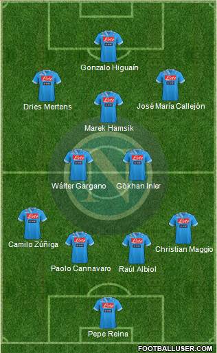 Napoli Formation 2013