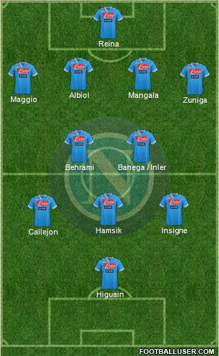 Napoli Formation 2013