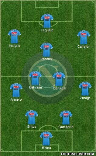 Napoli Formation 2013