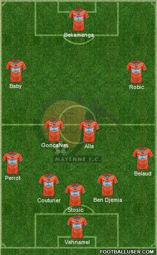 Stade Lavallois Mayenne FC Formation 2013