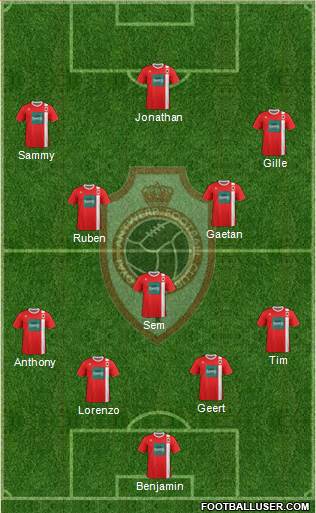 R Antwerp FC Formation 2013