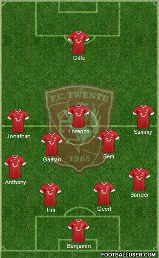 FC Twente Formation 2013