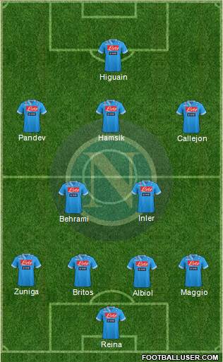 Napoli Formation 2013