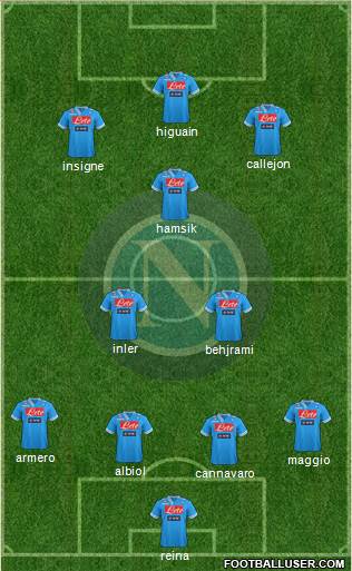 Napoli Formation 2013
