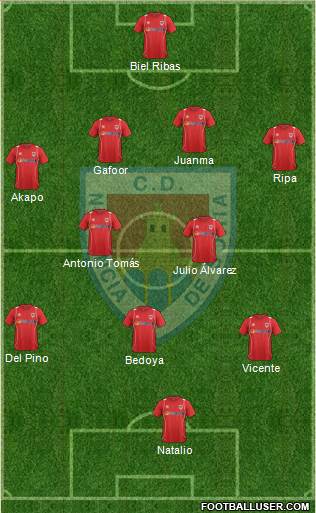C.D. Numancia S.A.D. Formation 2013