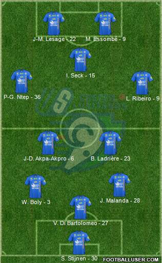 Union Sportive Créteil-Lusitanos Football Formation 2013